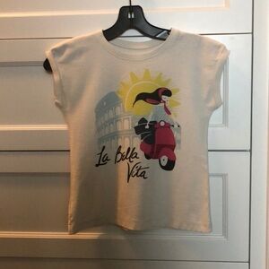 Girls’ Tea Collection ‘La Bella Vita’ Top